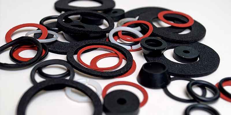 Juntas tóricas negras, rojas y blancas de elastómeros termoplásticos TPE