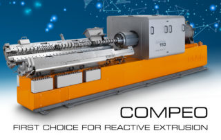 COMPEO First Choice for reactive extrusion