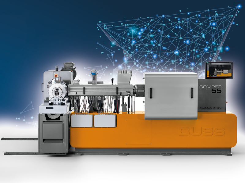 The COMPEO series modular machine concept is so flexible that a specifically configured compounding line is available for each compounding application, independent of the temperature range.