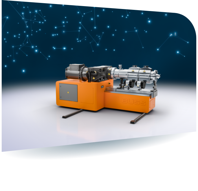 compoundier-anlage_austragseinheit-mit-flanschanbau_compoundiervorgang-ohne-druck_css-f