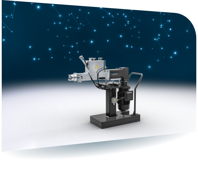 compoundier-anlagen_side-feeder_verfahrenstechnik-kunststofffertigung Bild eines Side Feeders, der im Compoundier-Prozess Pulver und Filler in den Prozessraum fördert.