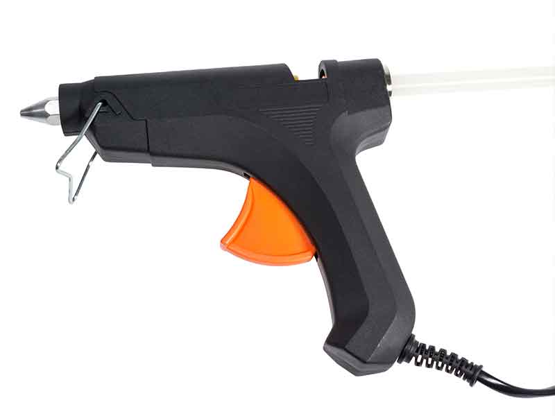 Hot glue gun for aplication in the DIY area